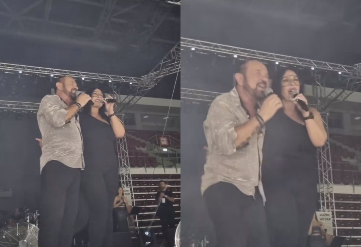 OVA NOĆ ĆE SE PAMTITI: Marta iznenadila Mileta Kitića na bini, pa zapevali zajedno pred punom Arenom (VIDEO) 7 ipiccy image 5