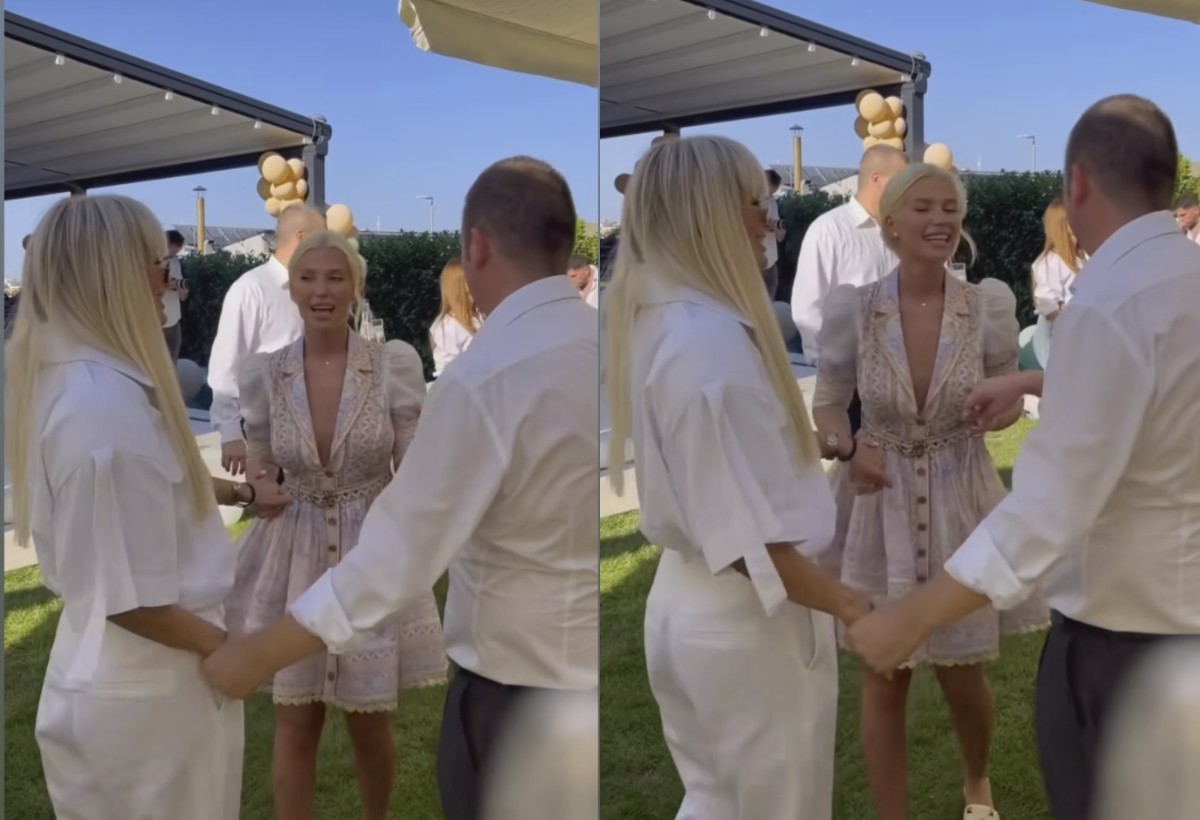Đokovići krstili sina na godišnjicu braka, Novak izuo cipele pa poveo kolo 4 ipiccy image 86