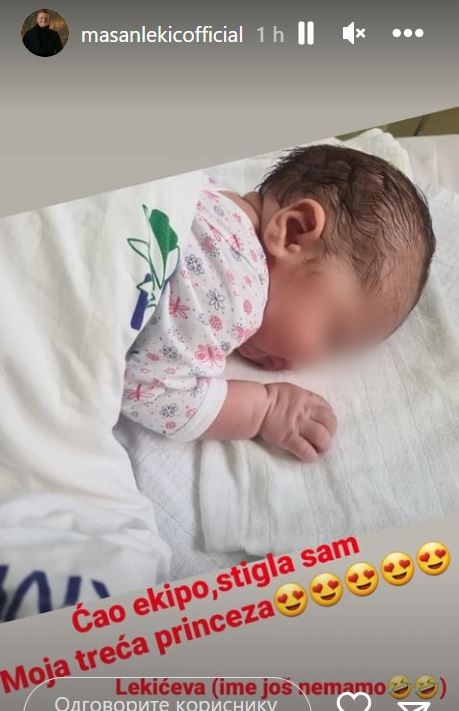 Stigla princeza: Mašan Lekić po treći put postao tata sa 13 godina mlađom izabranicom, a ime za naslednicu je prava misterija (FOTO) 3 jhio 1