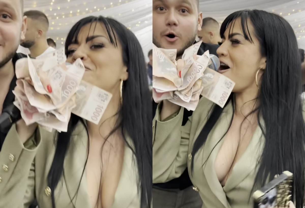 Pevačicu zbog jedne pesme okitili novčanicama, ovo nigde nećete čuti (VIDEO) 5 PEVACICU OKITILI NOVCANICAMA