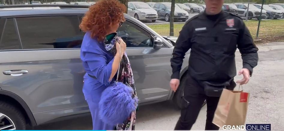 Ana Bekuta sa torbom od perja 
