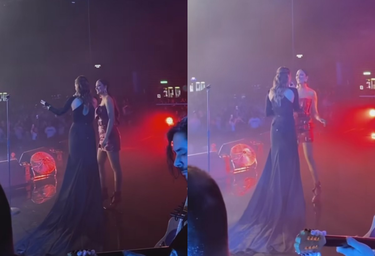 dzejla i Aleksandra Prijovic na koncertu 1