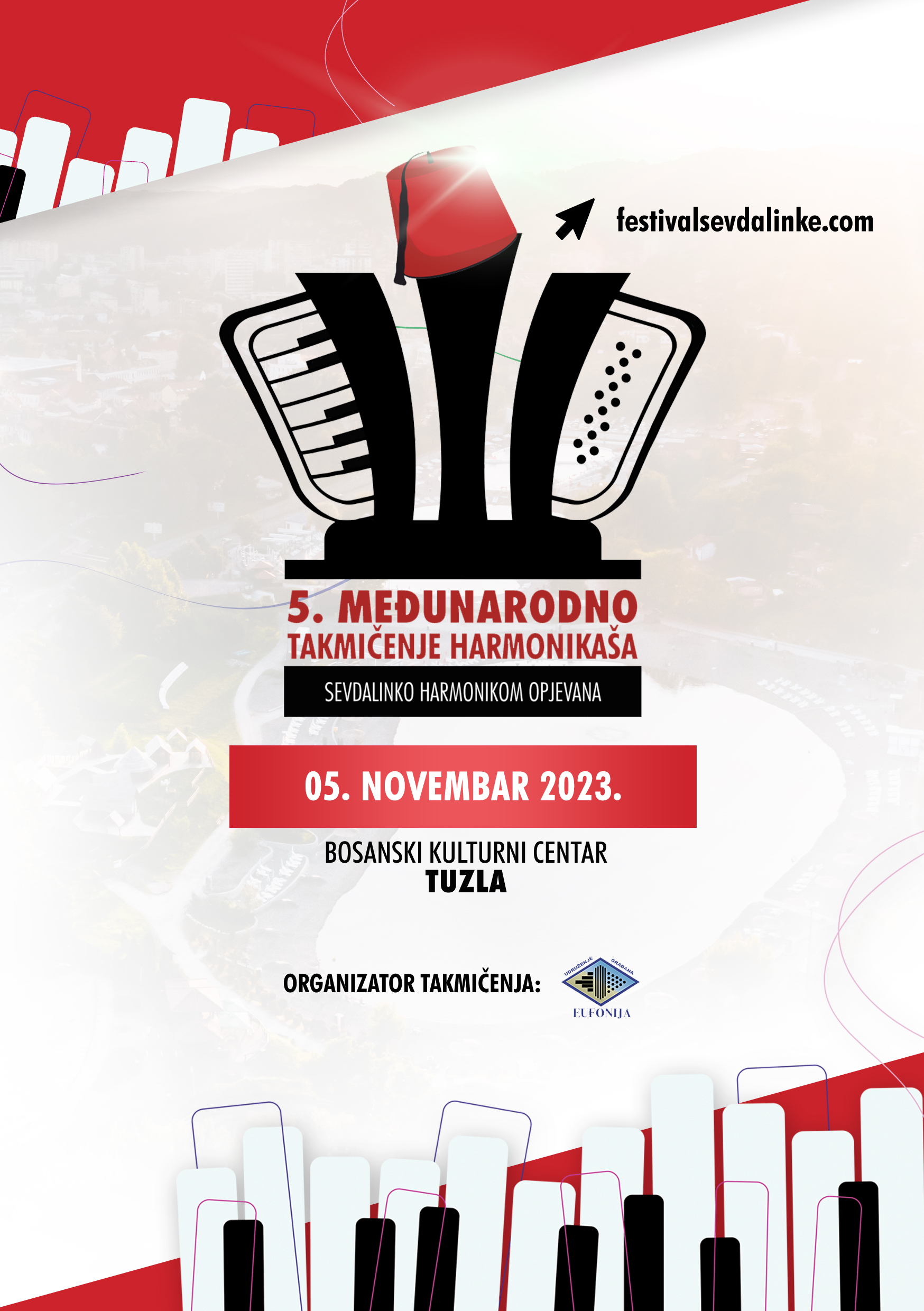 Počinje 15. FESTIVAL SEVDALINKE, ovo su svi detalji! Najveća muzička imena na jednom mestu 6 harmonikasi flyer a5