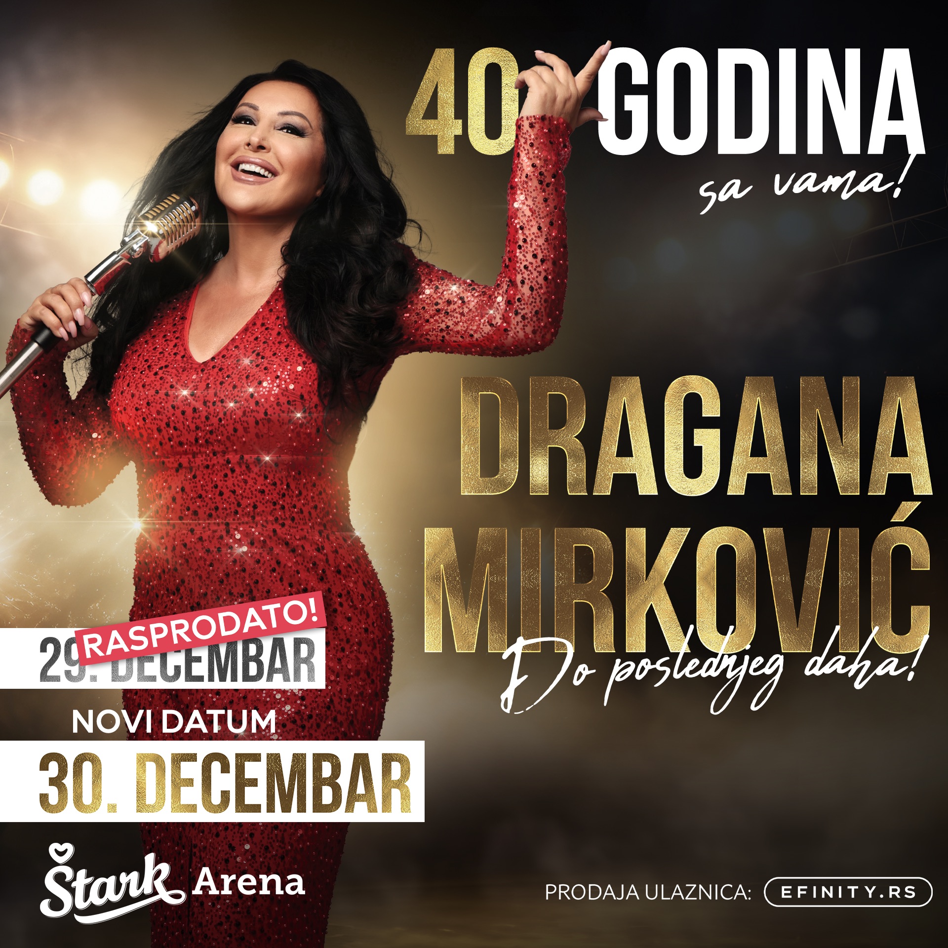 Dragana Mirković pustila karte za drugu Arenu i potvrdila: "Trećeg beogradskog koncerta neće biti" 5 image1