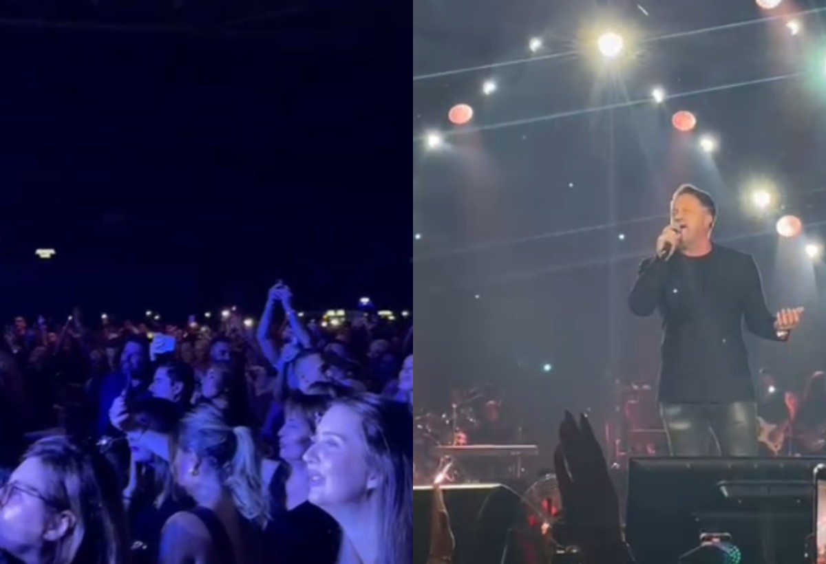 TRESE SE ZETRA Izašao specijalni gost na binu, Prija van sebe: "Hvala ti što pevamo zajedno" (VIDEO) 6 osman hadzic na koncertu aleksandre prijovic 1