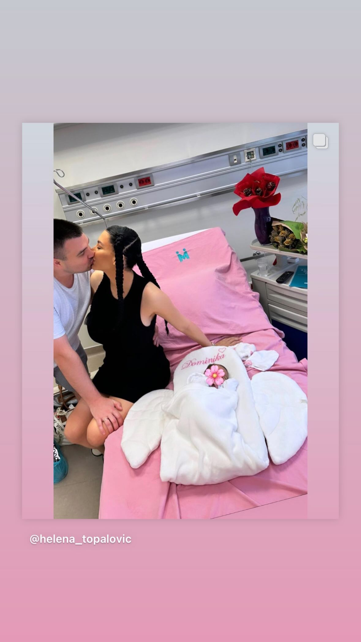 Helena Topalovic se ljubi s muzem 1