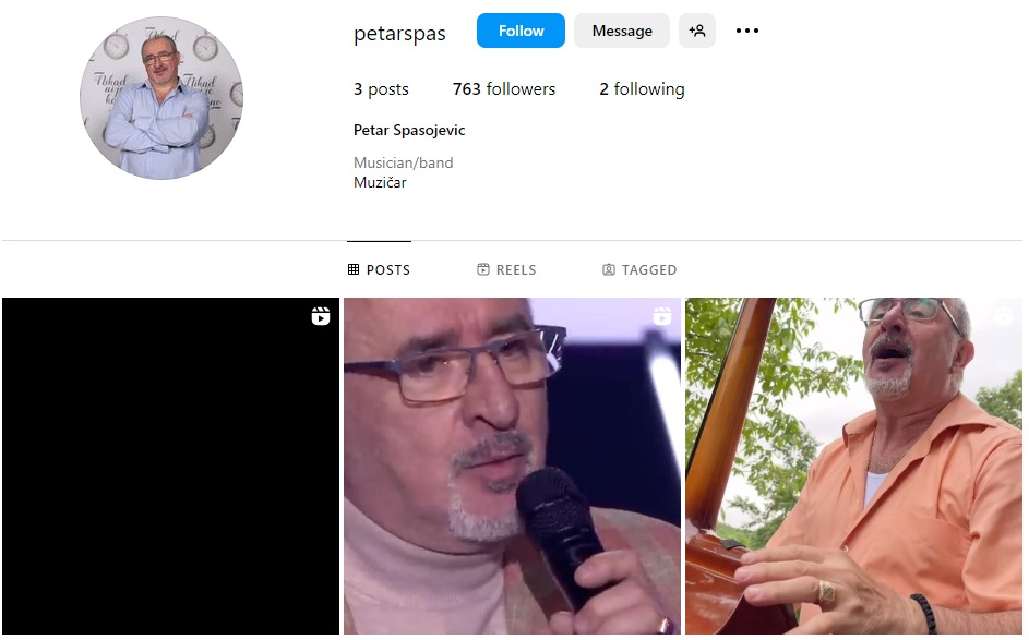 Petar Spasojević se aktivirao, posle dugo vremena pokazao na mrežama kako kida popularni hit (VIDEO) 6 Petar Spasojevic Instagram