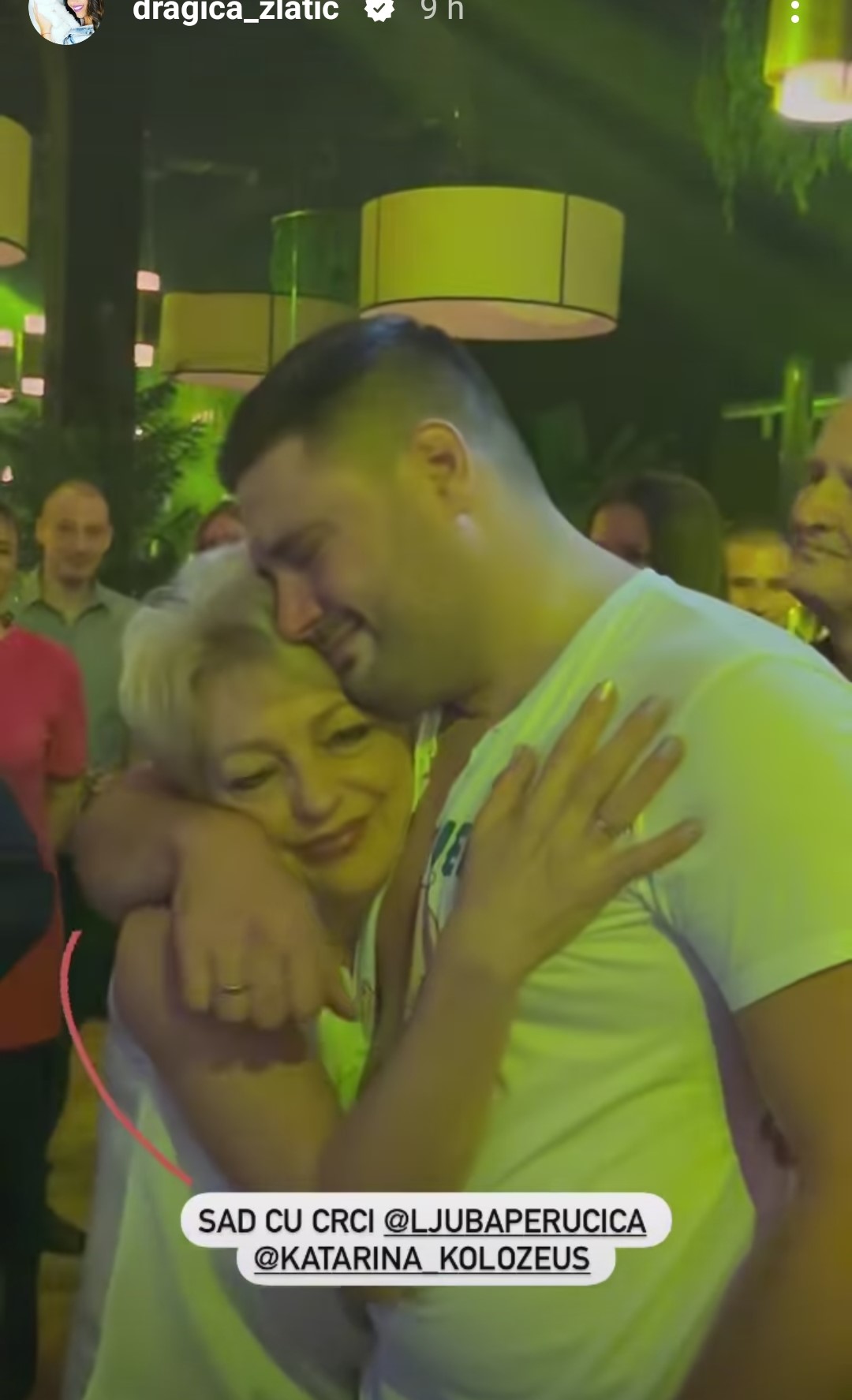 Ljuba Perućica plače na proslavi rođenja sina: Suzdržavao emocije, a onda se slomio: "Toliko godina smo čekali ovo" (VIDEO) 9 Screenshot 20231110 083024 com.instagram.android