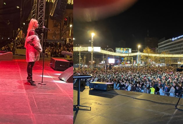 Milica Todorovic docek Nove godine u Beogradu