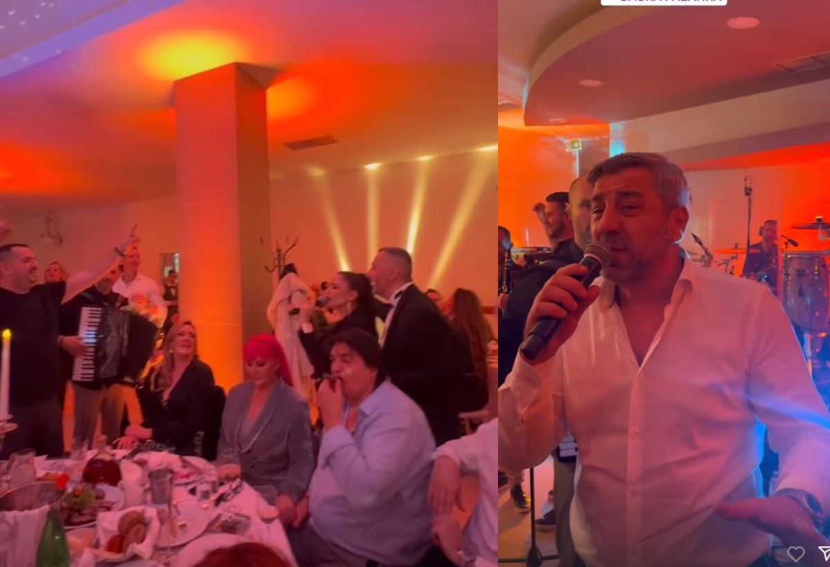 Lom na privatnom veselju na kome se okupila cela estrada: Dara Bubamara peva na stolici (VIDEO) 5 dara bubamara peva na stolici