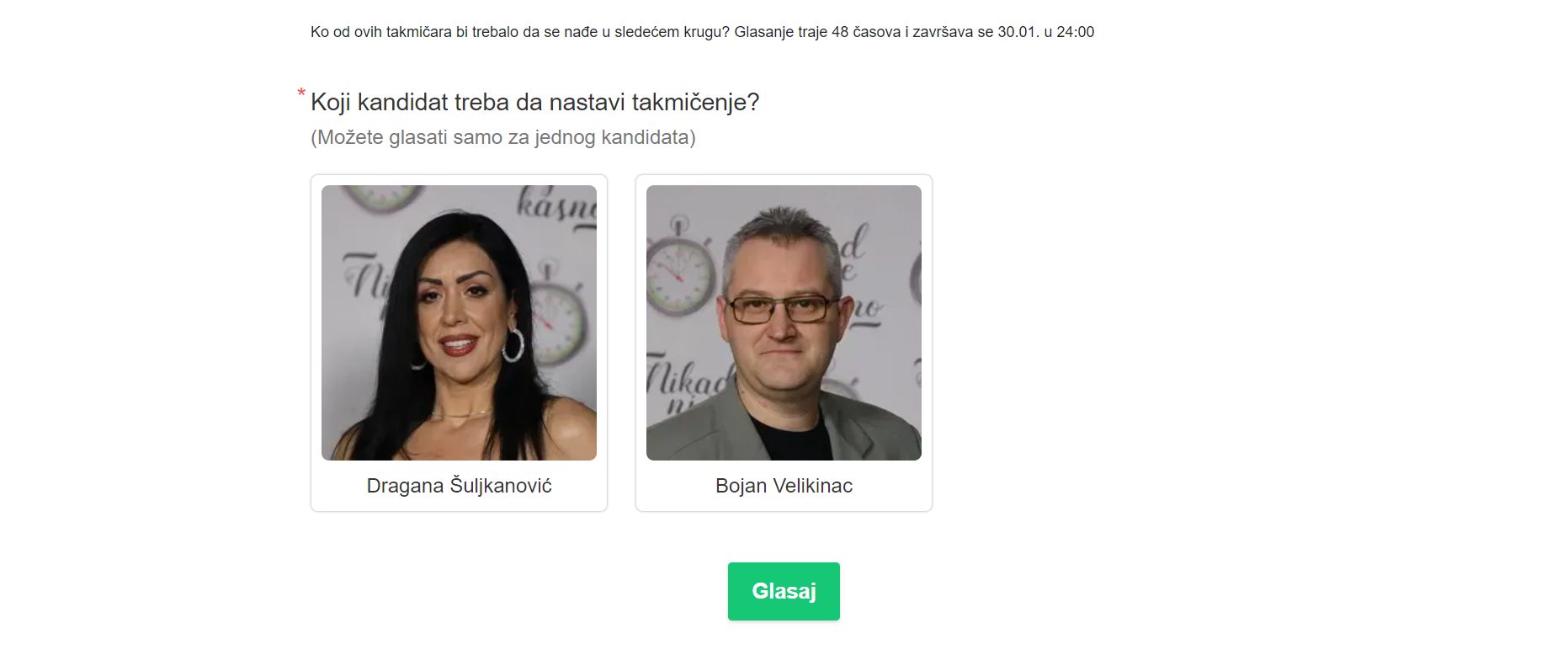 Žiri se jedva odlučio ko će proći u naredni krug, a njih dvoje se nalaze na dodatnom glasanju 7 image 9 3