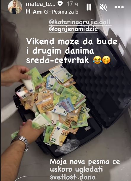 Ovoliko šuški još niko nije uzeo za veče: Matea Stanković odnela kofer pun para sa jednog veselja: "Ne zovu me džabe kraljica bakšiša" 6 jj