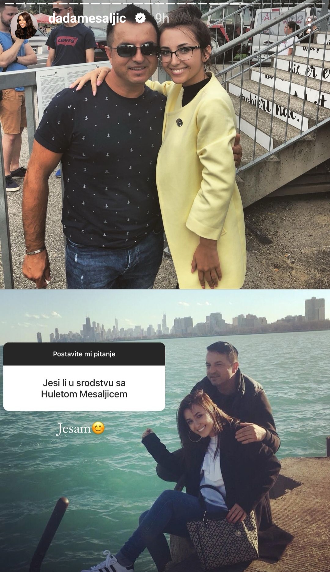 dada mešaljić i hule mešaljić