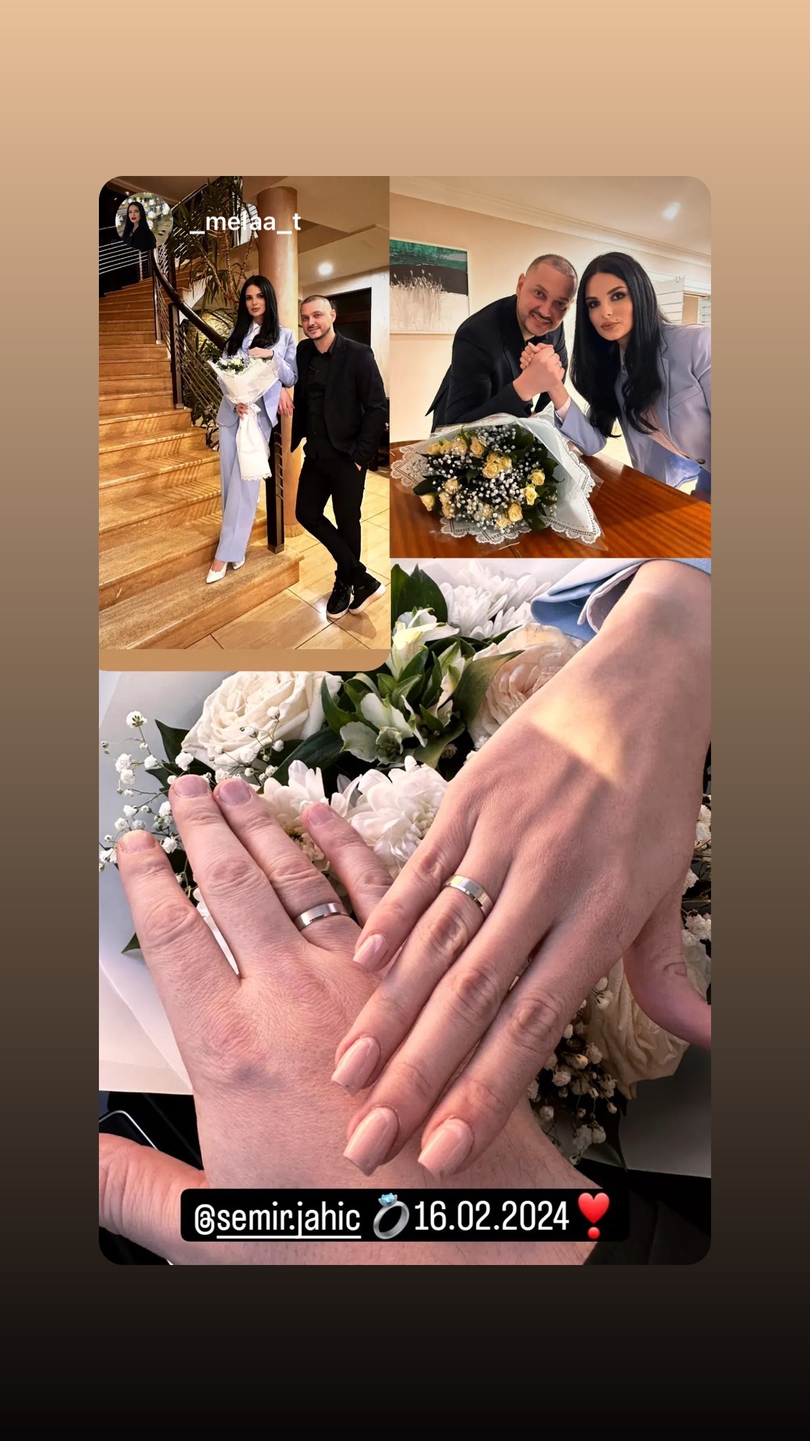 Nakon razvoda ponovo veruje u ljubav: Oženio se Semir Jahić! Ovo su svi detalji tajnog venčanja 6 Snapinsta.app 428438346 264399136697756 376738558540808927 n 1024