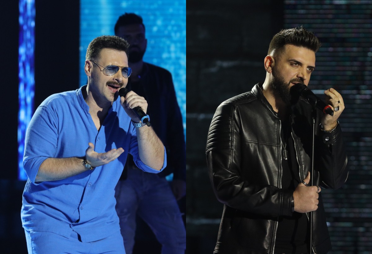 SUDAR TITANA: Almir Delić i Miki Sekulovski pokidali na sceni, Ana Sević se zbunila: "Je l' možemo da ponovimo ovo?" 5 Almir Delić i Miki Sekulosvki duel