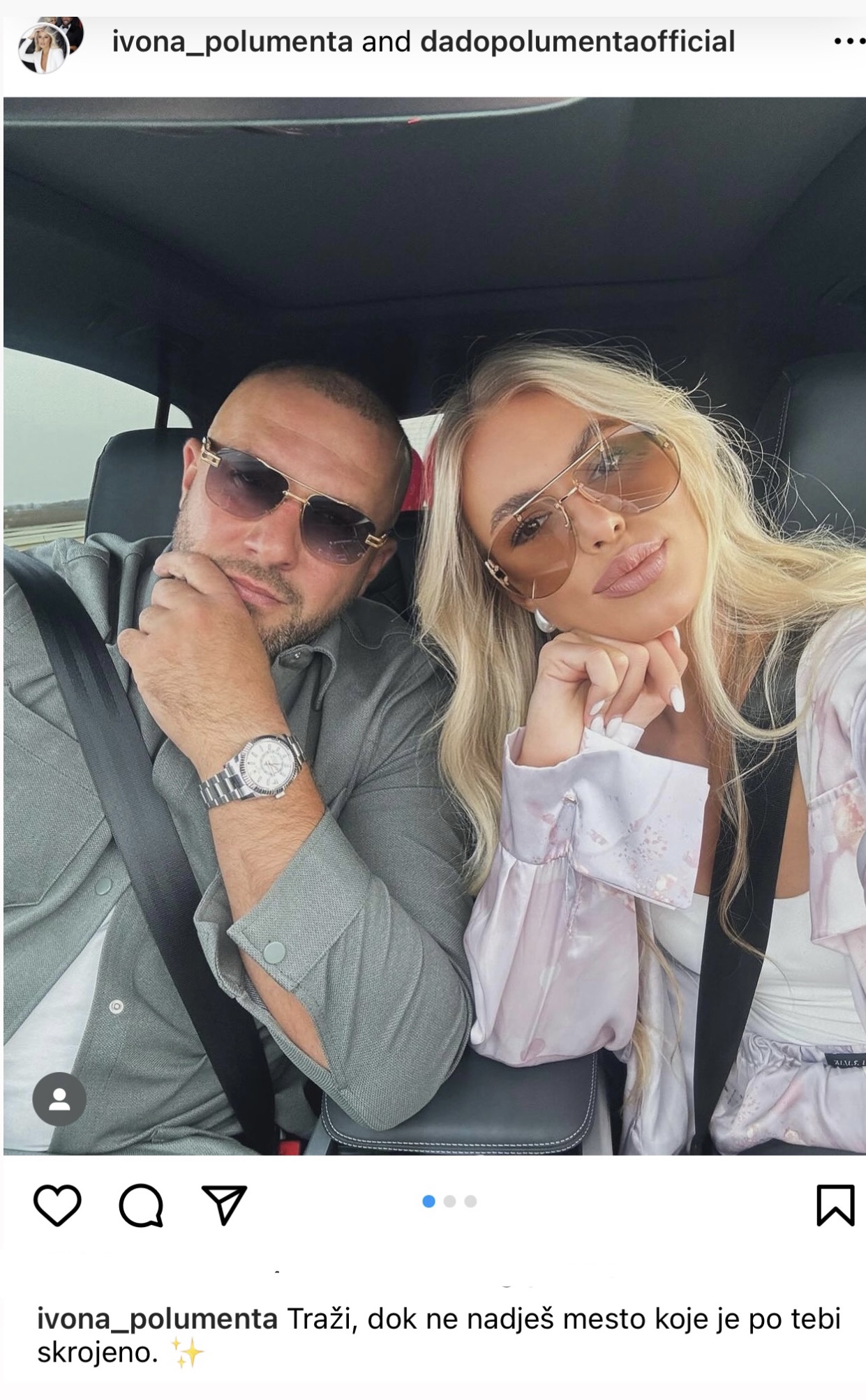 "Traži dok ne nađeš mesto koje je po tebi skrojeno": Zbog ovoga mnogi zavide na braku Dada Polumente (FOTO) 6 E65C517E D5B0 4586 B52E 0F6CA0E5A36A