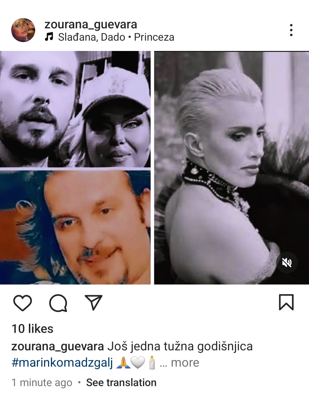 Estrada se oprašta od Slađane Milošević, kolege u suzama: "Sada će o tebi da se priča onako kako si zaslužila tokom života" 9 Screenshot 20240326 153125 Instagram