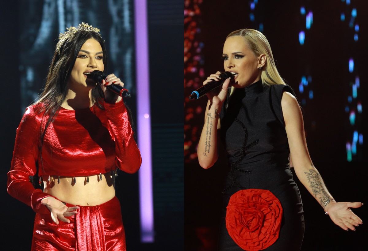 Potpuna dominacija Andrijane Petrušovske, Viki Miljković se naježila: "Nisi pevala kao Šaban, ali ovo je odlično" 7 andrijana petrušovska zvezde granda
