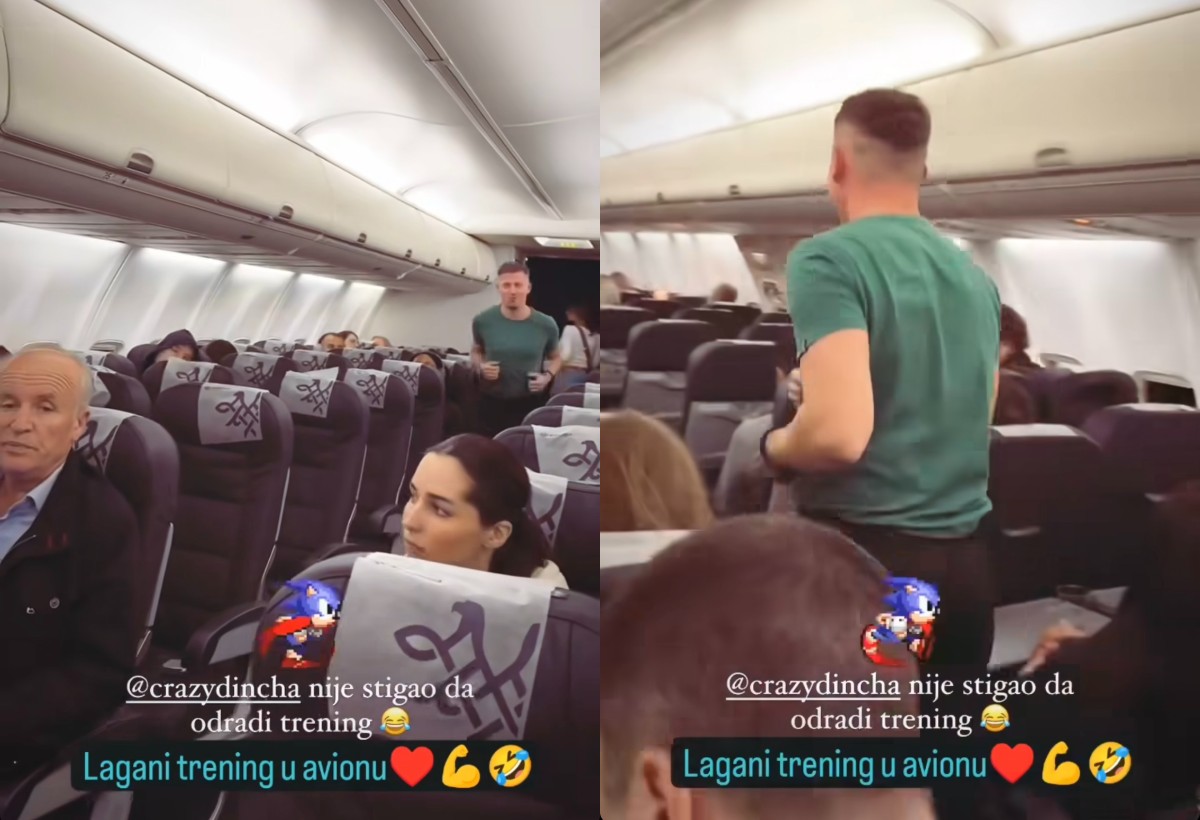 Nećete verovati šta je Dinča uradio u avionu: Ovako nešto niko do sad nije objavio (FOTO) 6 ipiccy image 32 1