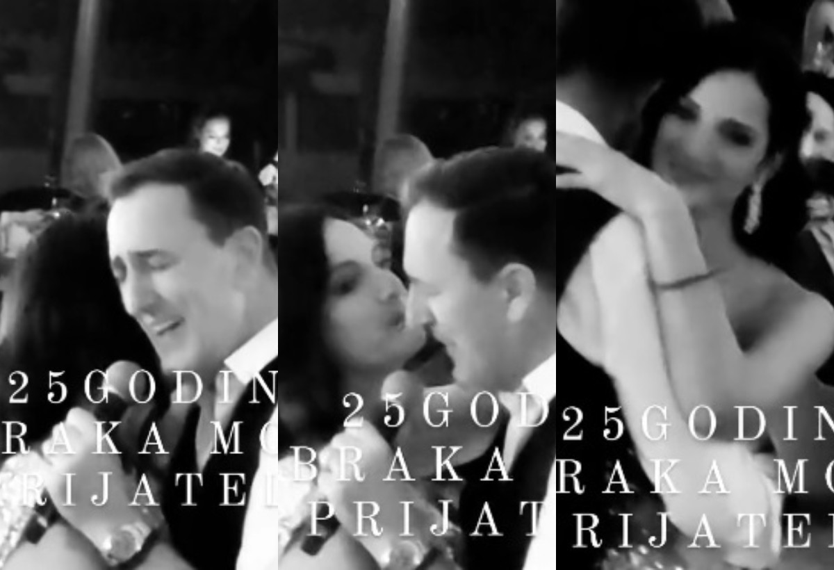 Da li je ovo najemotivniji trenutak gala slavlja? Sergej Ćetković 25 godina u braku sa suprugom Kristinom, izlivi ljubavi kao prvog dana (VIDEO) 5 sergej ćetković 25 godina braka