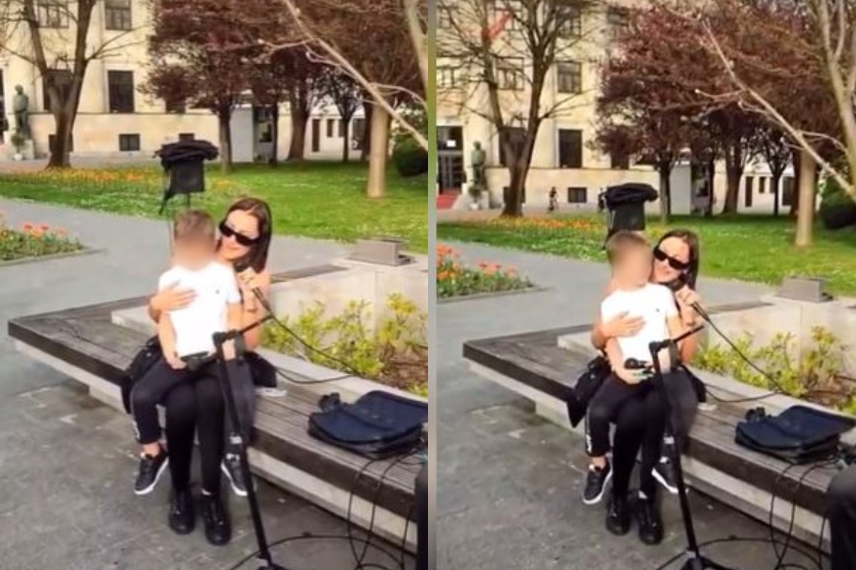 Aleksandra Prijović sa sinom zapevala sa uličnim sviračima, ovu pesmu prolaznici nisu očekivali da čuju od nje: "Divna je" (VIDEO) 5 ipiccy image 6 1 1