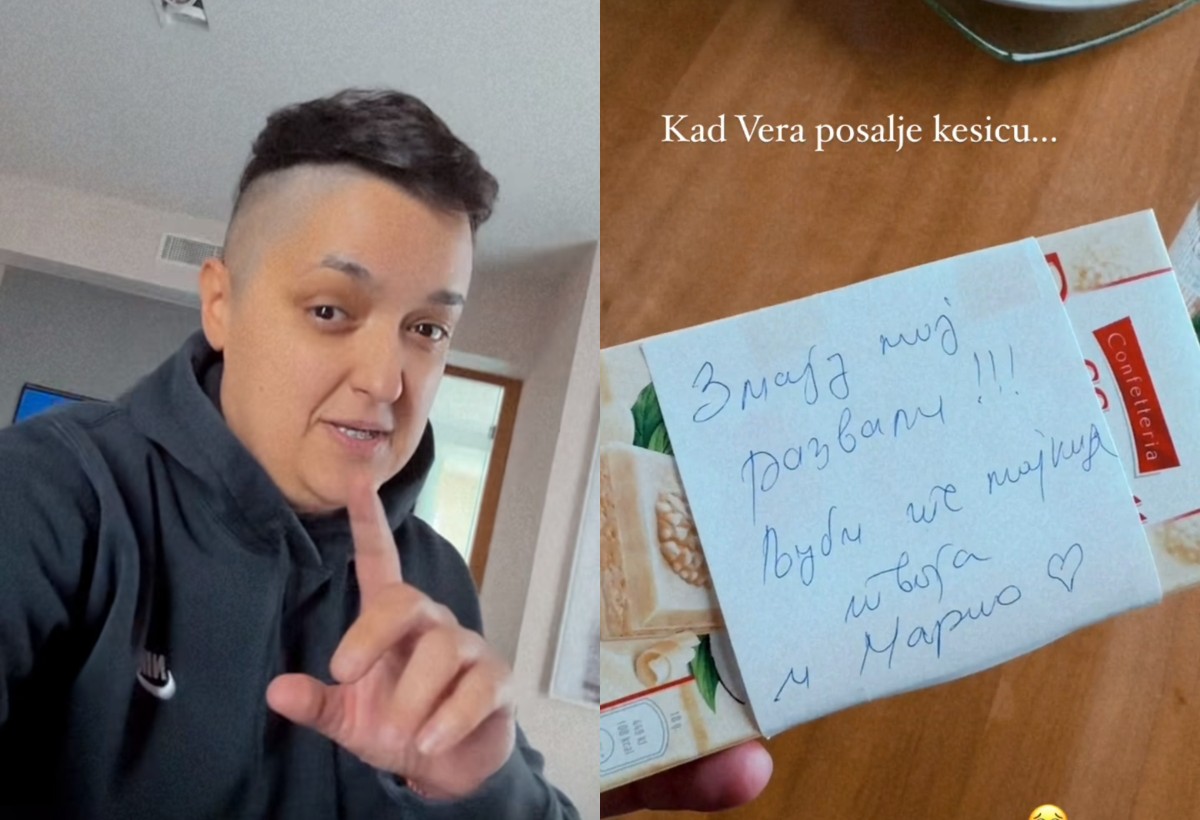 Verica Šerifović iznenadila Mariju u Zagrebu, ovo nije očekivala: "Zmaju moj" 7 ipiccy image 6