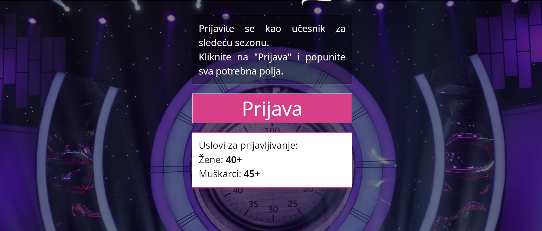 prijave za nikad nije kasno