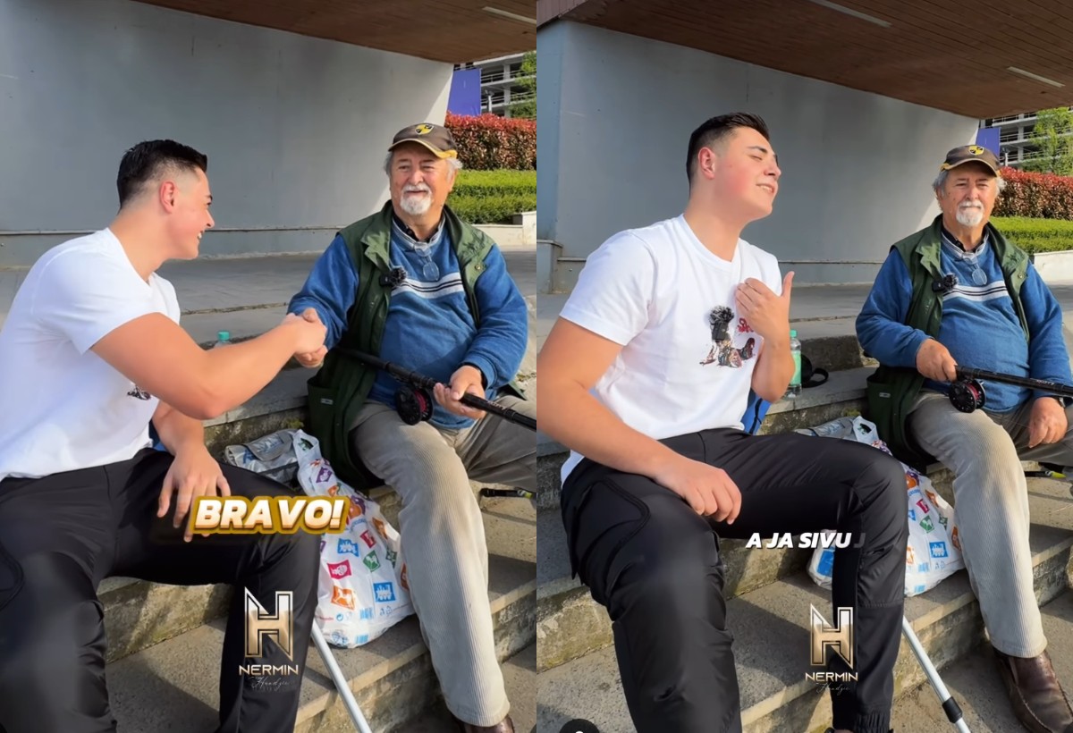 Nermin Handžić ispunjava muzičke želje u centru grada, ljudi u šoku: "Ovaj momak je kralj" VIDEO 7 NERMIN HANDZIC PEVA