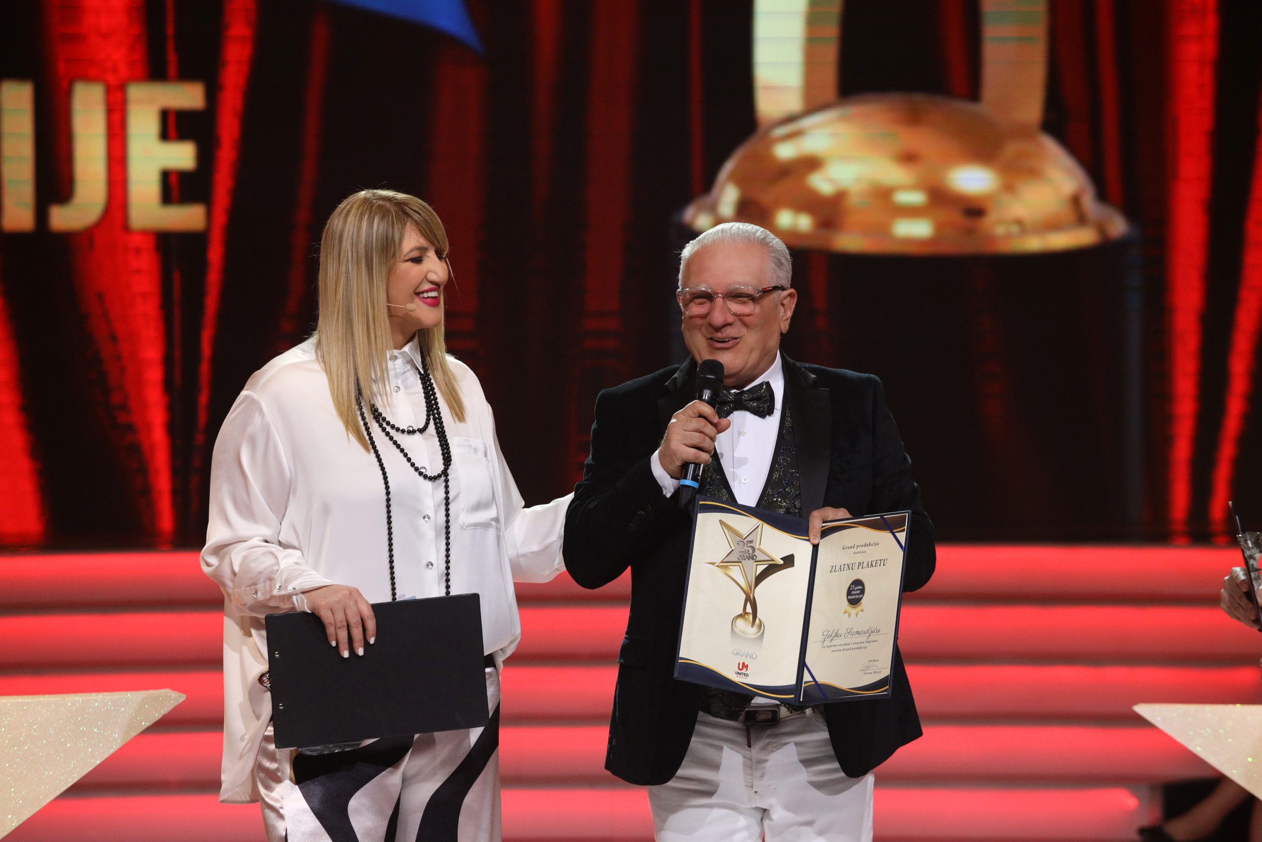Pevači evocirali uspomene na 25 godina Granda, Željko sa setom govorio, pevačica priznala: "To je bila neka nova Neda" 7 ZELJKO SAMARDZIC ZGS SNIMANJE 10042024 FOTO MUNJA 7 ok