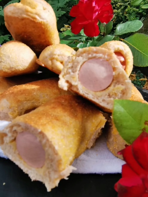 Hot dog sa palentom i integralnim brašnom, ukus je neodoljiv 6 hot dog 1
