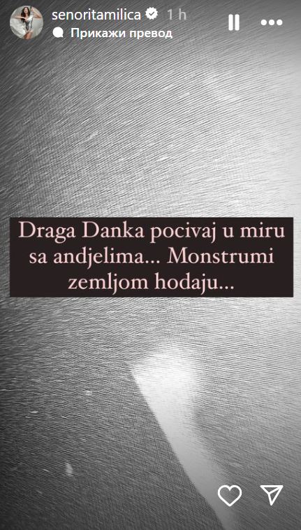 "Ovo je tuga za sve nas" Estrada u suzama zbog smrti Danke: "Putuj s' anđelima" (FOTO) 6 huw