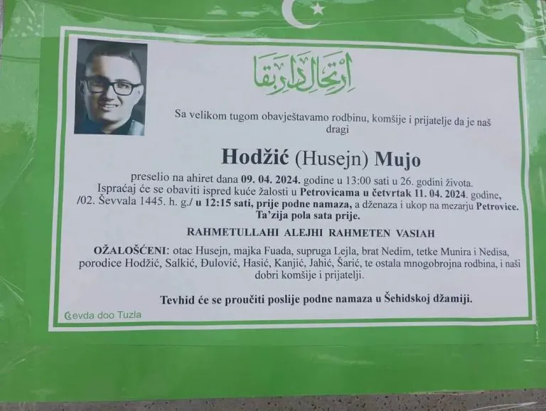 mujo hodžić samoubistvo