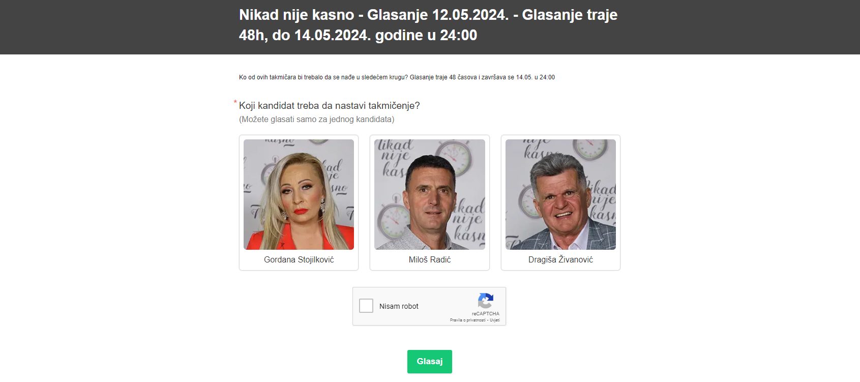 Glasanje je u toku, vi donosite konačan sud ko će proći dalje 7 Untitled 28