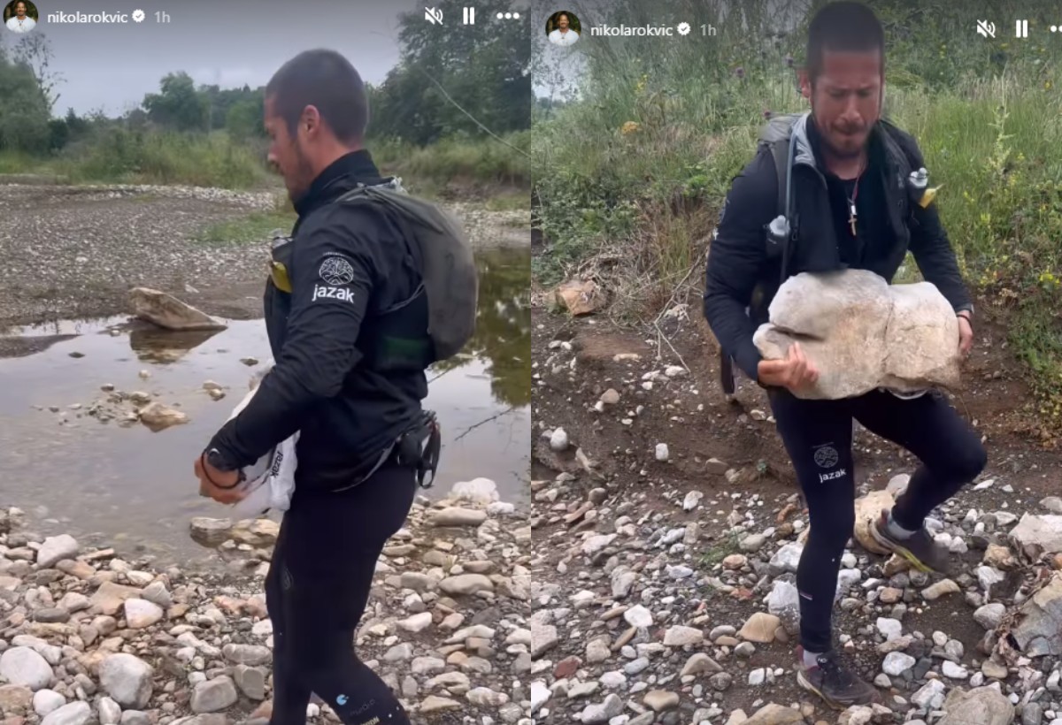 Nosi kamenje, bori se sa životinjama: Nikola Rokvić 26. dan hodočašća prolazi kroz opasne krajeve: "Ima vukova" 7 ipiccy image 27 2
