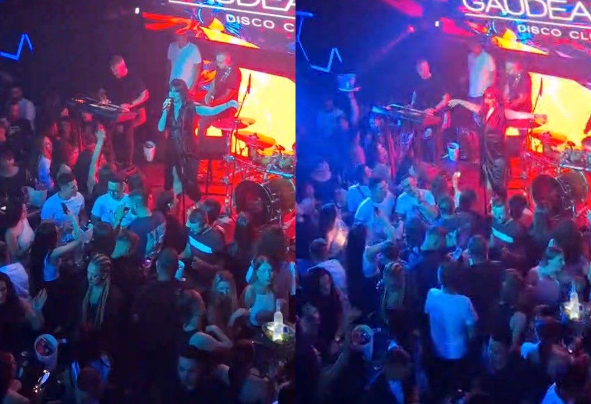 Igla nema gde da padne! Andreana Čekić u Bosni dovela atmosferu do usijanja, pogledajte kako je publika reagovala na "Party, party" (VIDEO) 5 ipiccy image 45 2