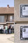Muk ispred porodične kuće Cipkinog preminulog muža, kola Hitne pomoći parkirana u dvorištu 2 jarin sahrana
