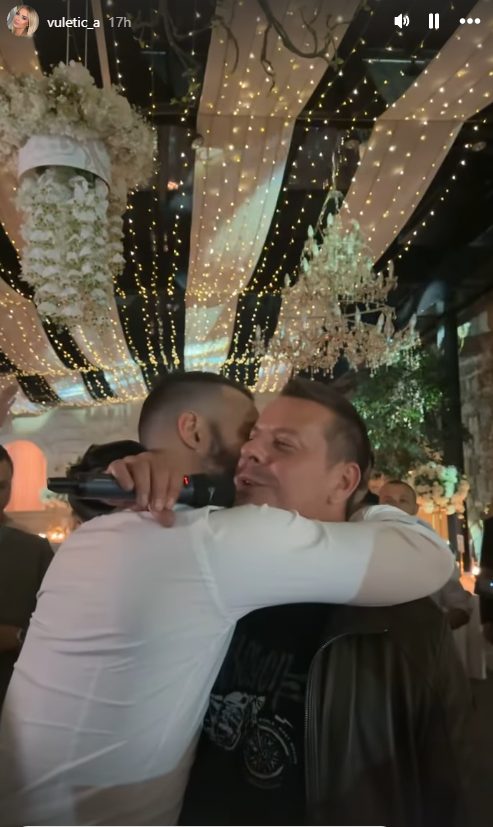Georgiev iznenađenje na svadbi Kosane i Sofre, Filip Živojinović mu se obradovao, nije mogao da ga pusti (VIDEO) 7 vlado georgiev filip