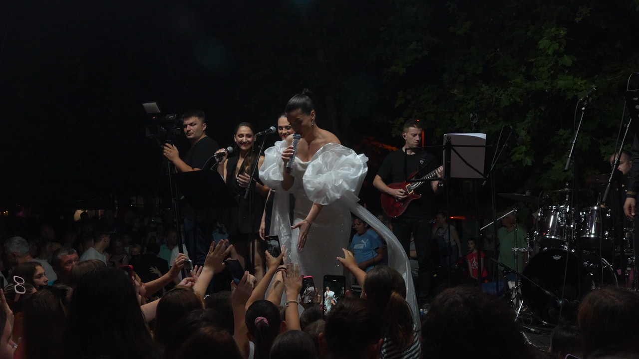 Andrijana Petrušovska koncert Dračevo