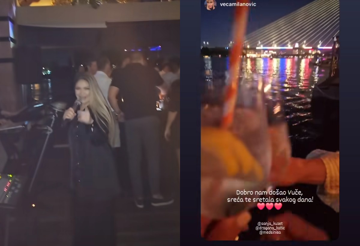 Fešta na proslavi rođenja sina Sanje Kužet: Vatromet nad Beogradom, voditeljkin muž u transu VIDEO 6 sanja kužet