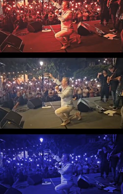 Enesa Begovića publika opkolila nakon koncerta u Novom Pazaru, pevač na ivici suza: "Vi ste moja duša" VIDEO 6 enes