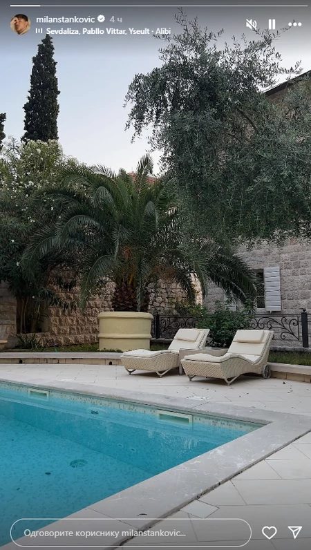 Ovako Milan Stanković uživa na privatnom bazenu, pevač okružen zidinama u potpunom miru (FOTO) 6 image 1 5