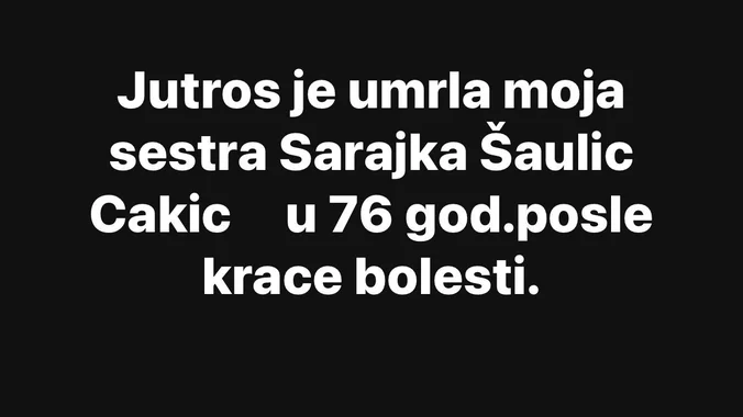 Umrla sestra Šabana Šaulića, njihov brat potpuno slomljen podelio tužne vesti 7 image 13