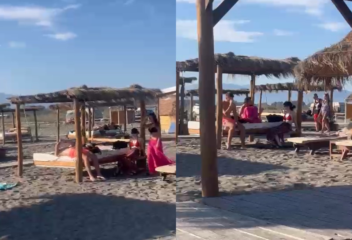 PAPARAZZO u Crnoj Gori: Petar Krekić u društvu devojaka na plaži, finalista "Zvezda Granda" se totalno opustio VIDEO 5 ipiccy image 47