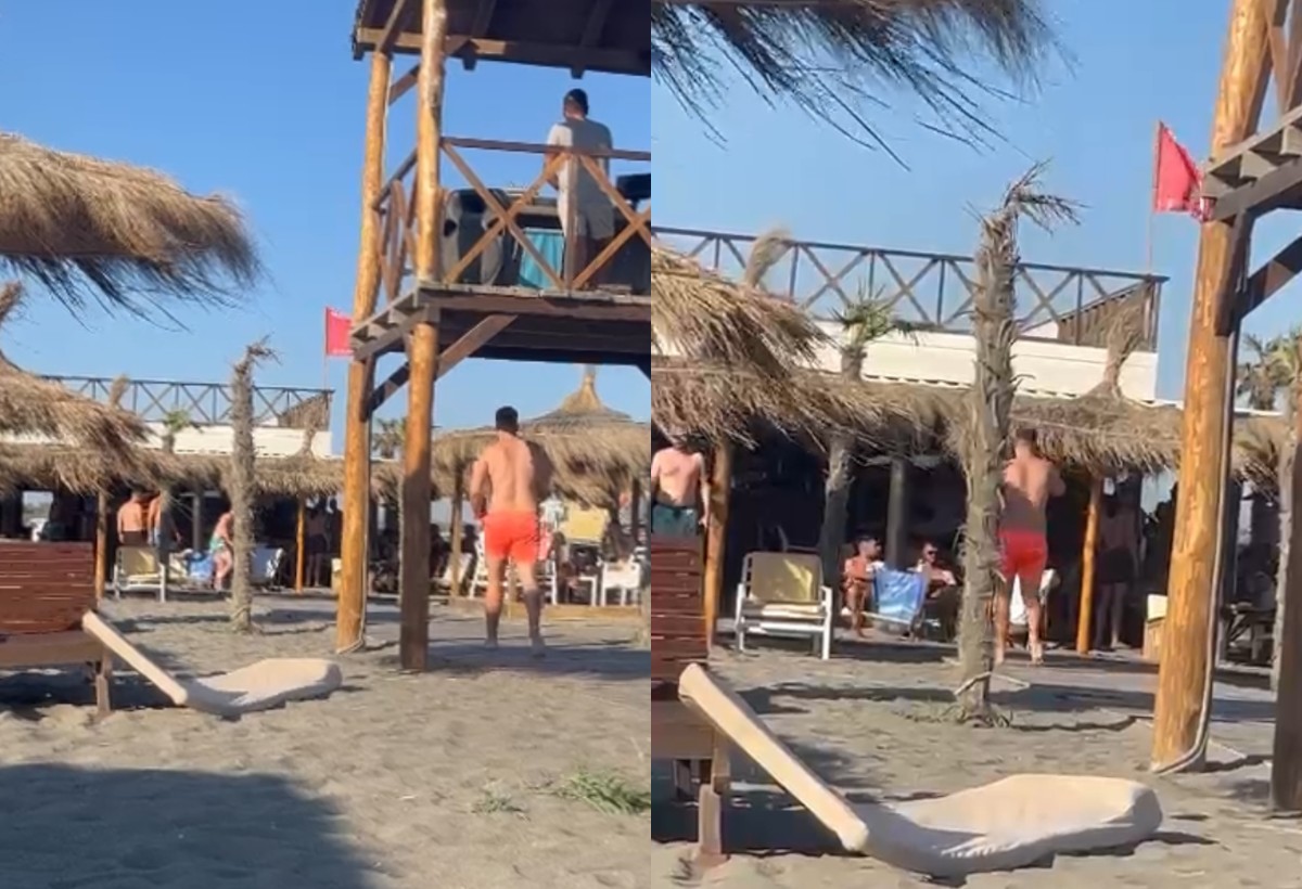 PAPARAZZO u Crnoj Gori: Petar Krekić u društvu devojaka na plaži, finalista "Zvezda Granda" se totalno opustio VIDEO 7 ipiccy image 48