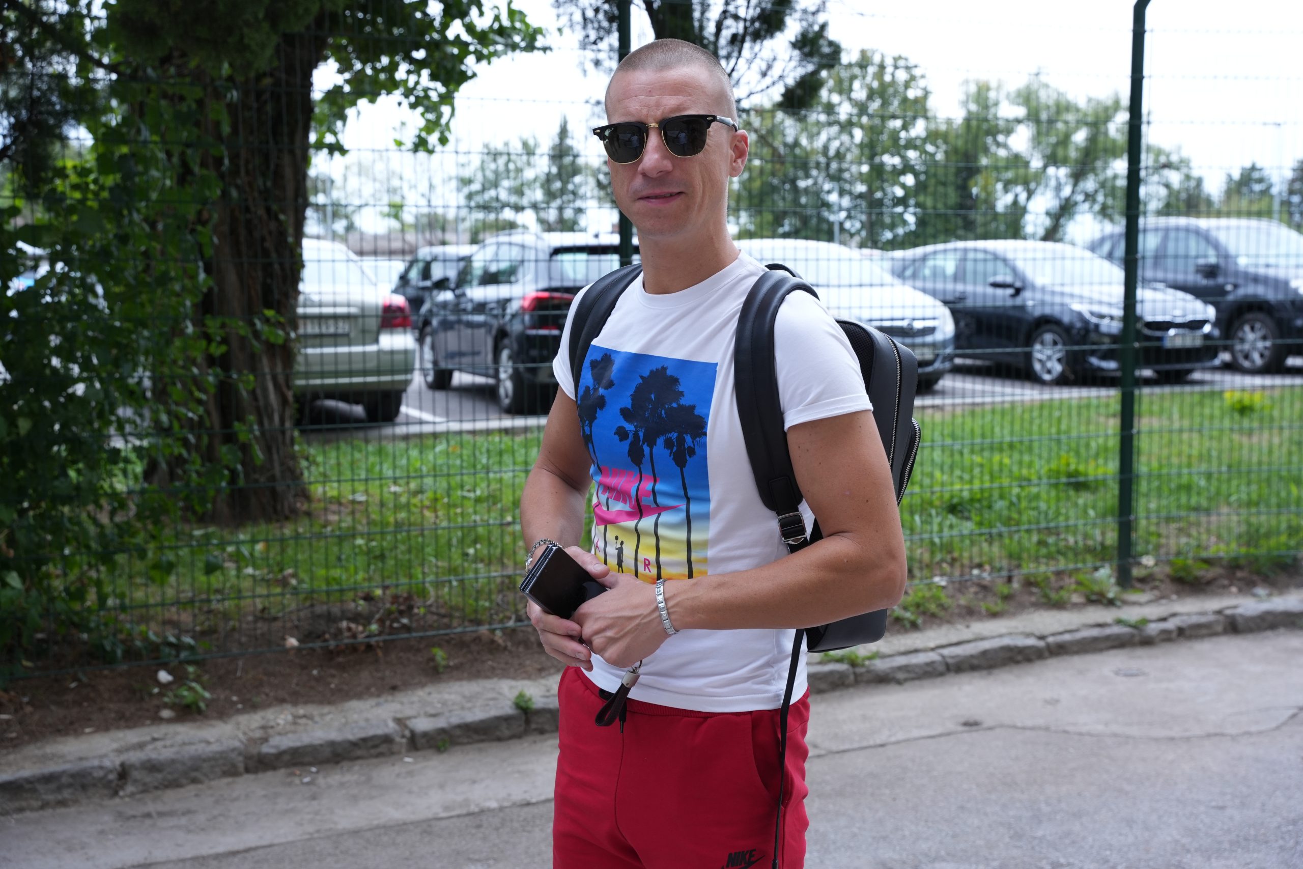 Na sceni picnut, a privatno neprepoznatljiv: Milan Mitrović stigao u Grand kao sportski trener VIDEO 5 DSC02297