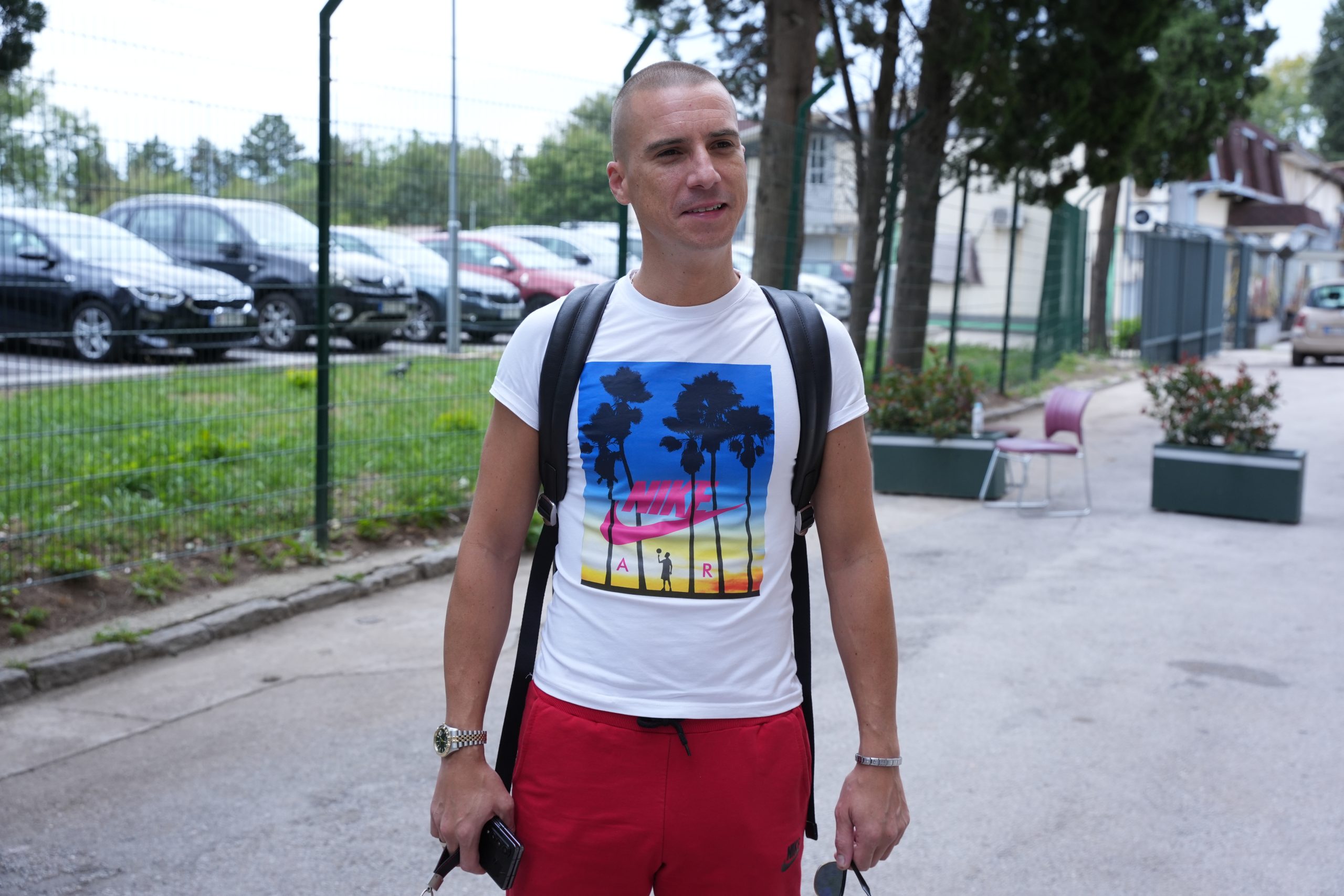 Na sceni picnut, a privatno neprepoznatljiv: Milan Mitrović stigao u Grand kao sportski trener VIDEO 7 DSC02304