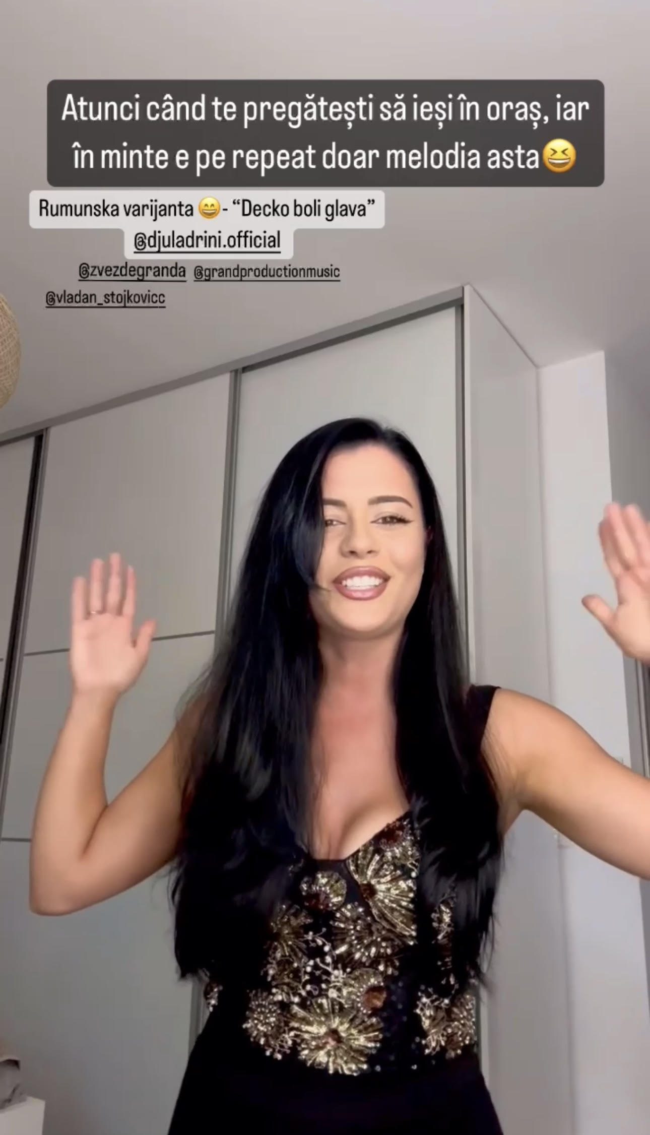 Đula Drini novim hitom zarazila ceo region: "Dečko boli glava" se sada peva i na rumunskom jeziku, ovo ludilo morate da čujete VIDEO 6 image 12