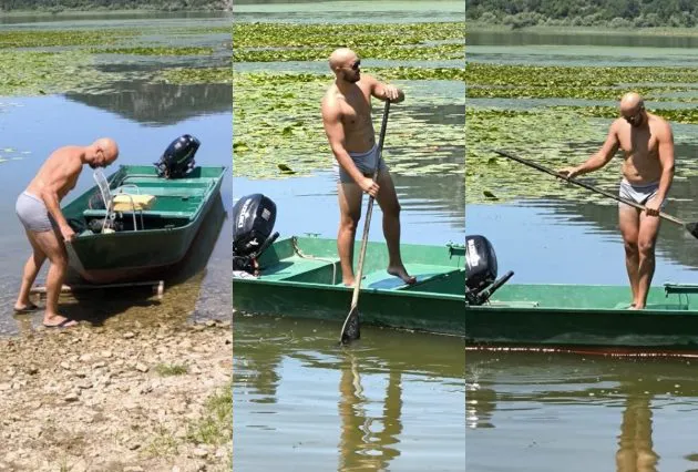 Pevač iz "Zvezda Granda" uhvaćen dok vesla, sve oči uprte u njega (VIDEO) 6 rajo simonović