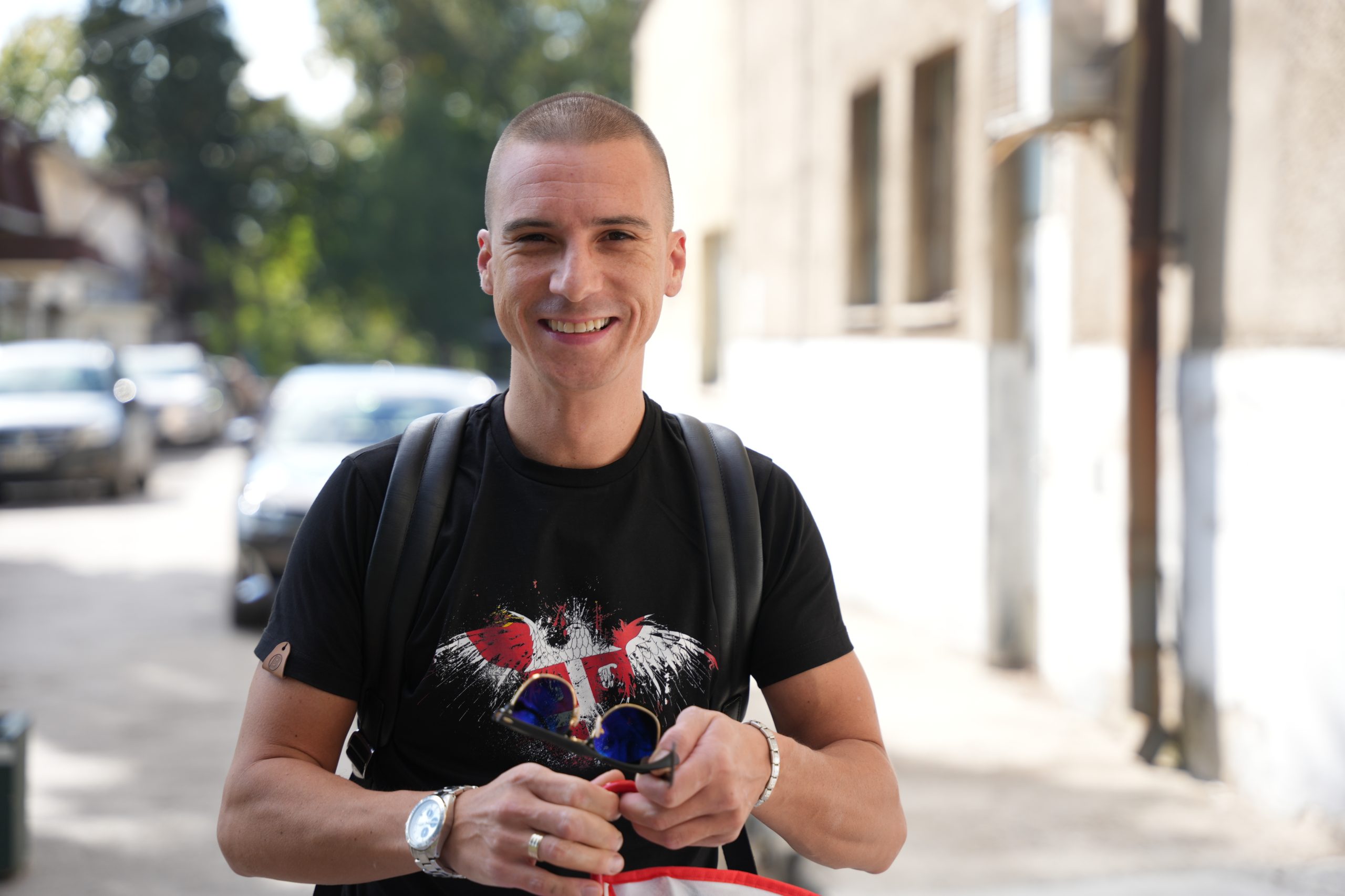 "Nemojte da budem kao Tanja Savić", Milan Mitrović nasmejao novinare do suza (VIDEO) 7 DSC03239