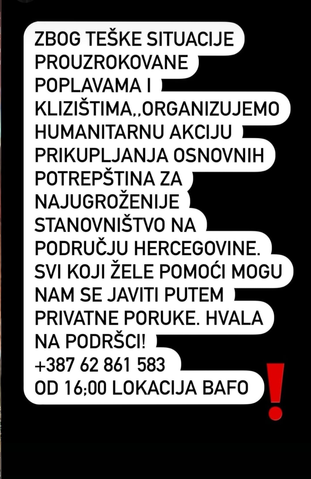 Užas u Jablanici se nastavlja, Mirza Pandur moli za pomoć 7 IMG 20241004 WA0100